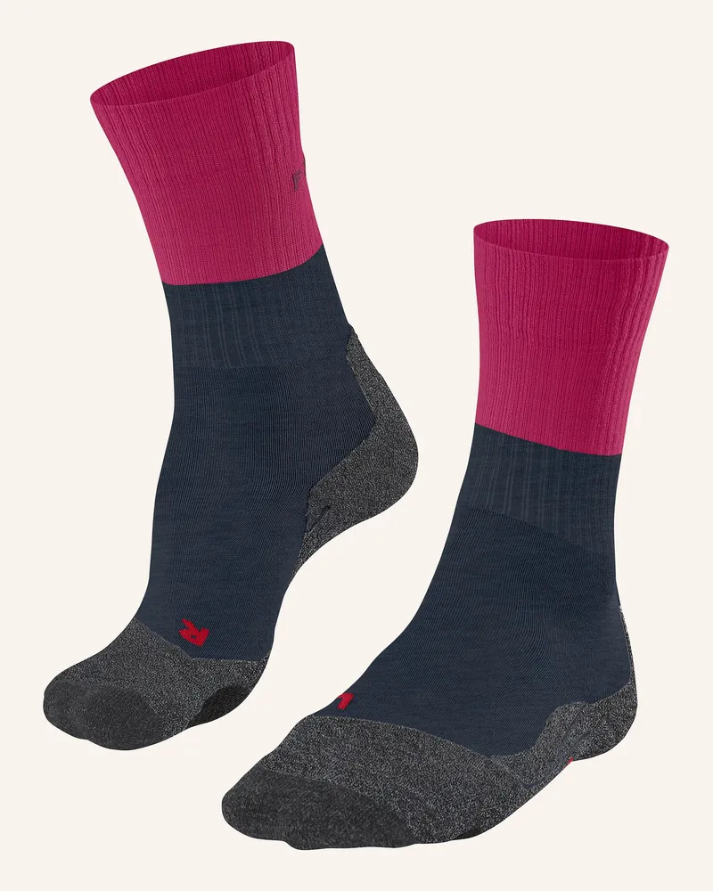 Falke Trekking-Socken tk2 Mit Merinowolle pink 8501