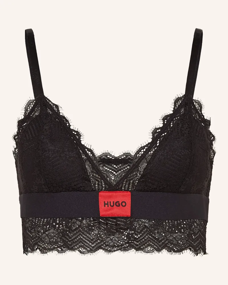 HUGO BOSS Triangel-BH LACE Schwarz