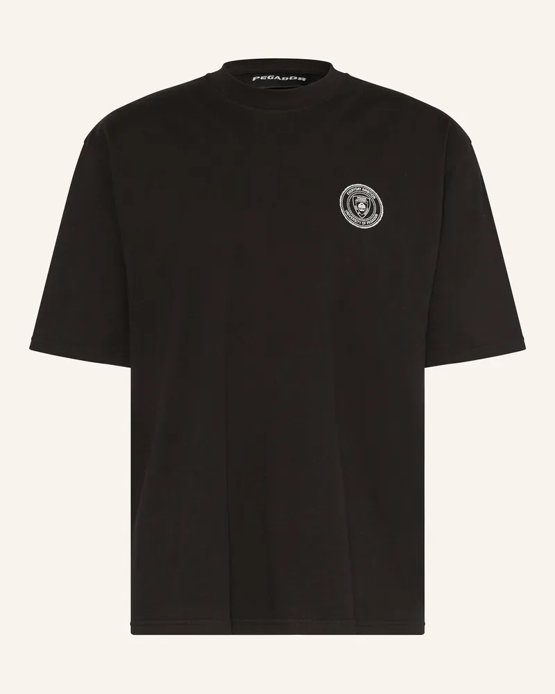 PEGADOR Oversized-Shirt PATRON Schwarz