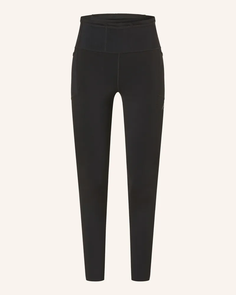 Nike Lauf-Tights Nk Trail schwarz Schwarz