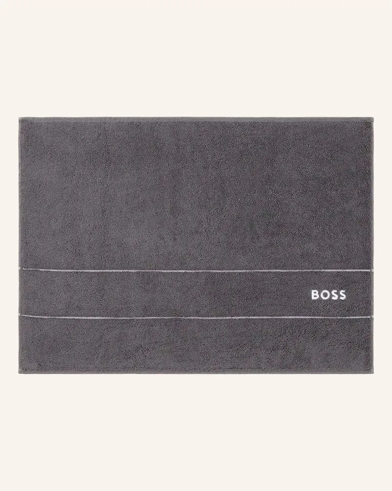 HUGO BOSS Badematte PLAIN Dunkelgrau