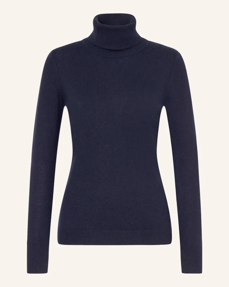 Darling Harbour Rollkragenpullover Aus Cashmere blau Navy