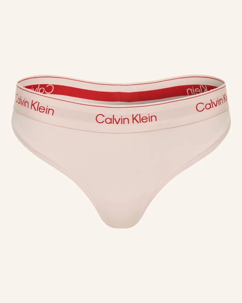 Calvin Klein String ICON COTTON MODAL Hellrosa