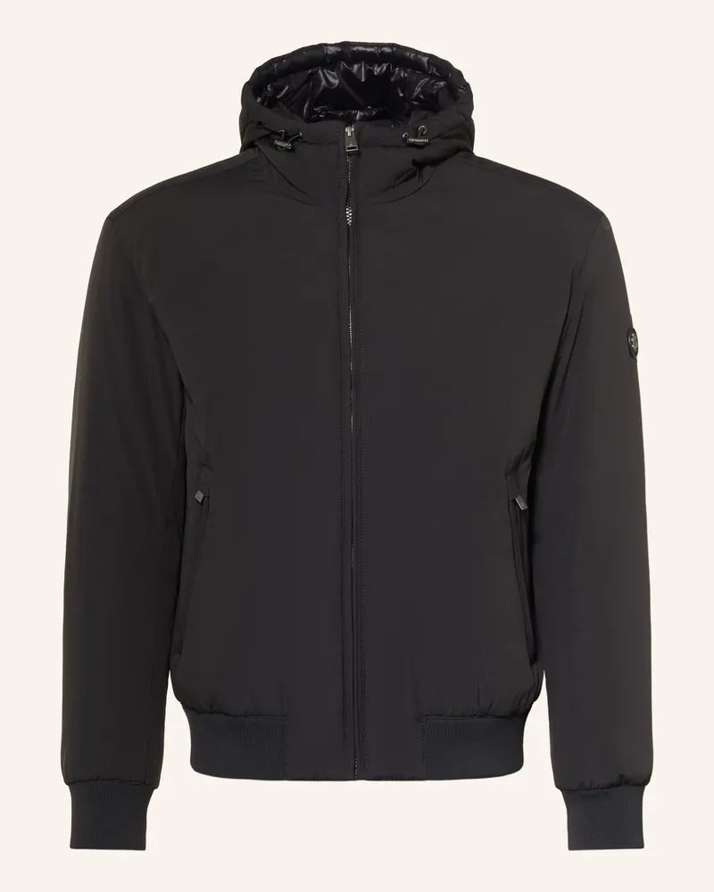 HUGO BOSS Blouson Caniol schwarz Schwarz