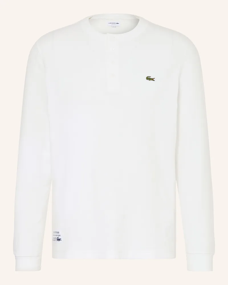 Lacoste Henley-Shirt weiss Weiss