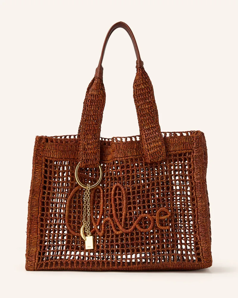 Chloé Shopper Summer Banana braun Clay