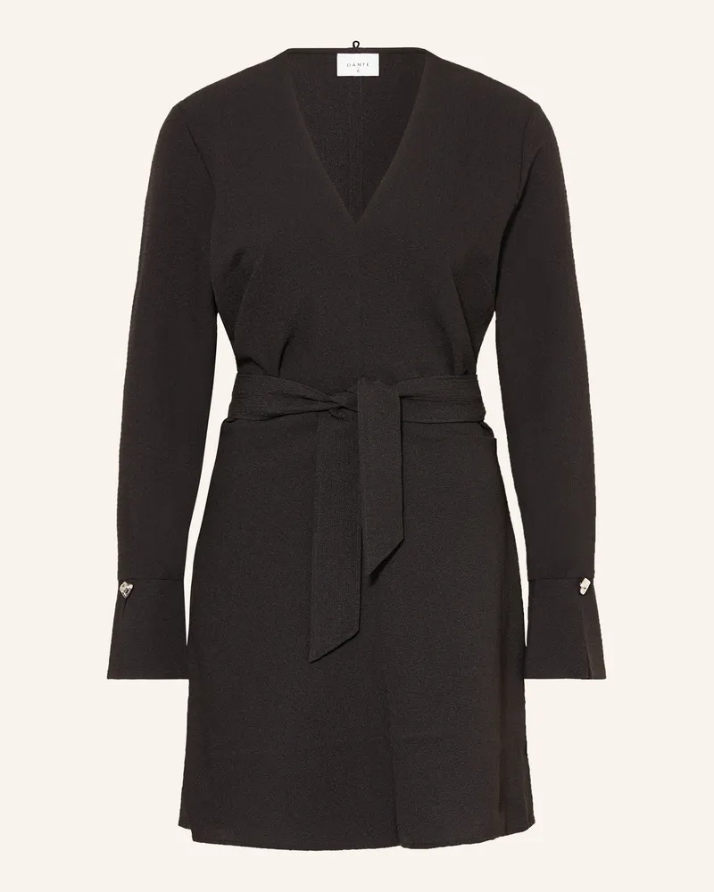 Dante6 Kleid MALONE mit Schluppe Schwarz