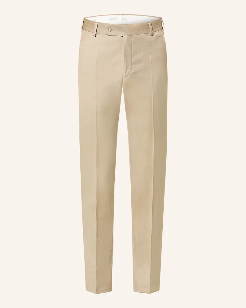 Wilvorst Anzughose Extra Slim Fit beige 067