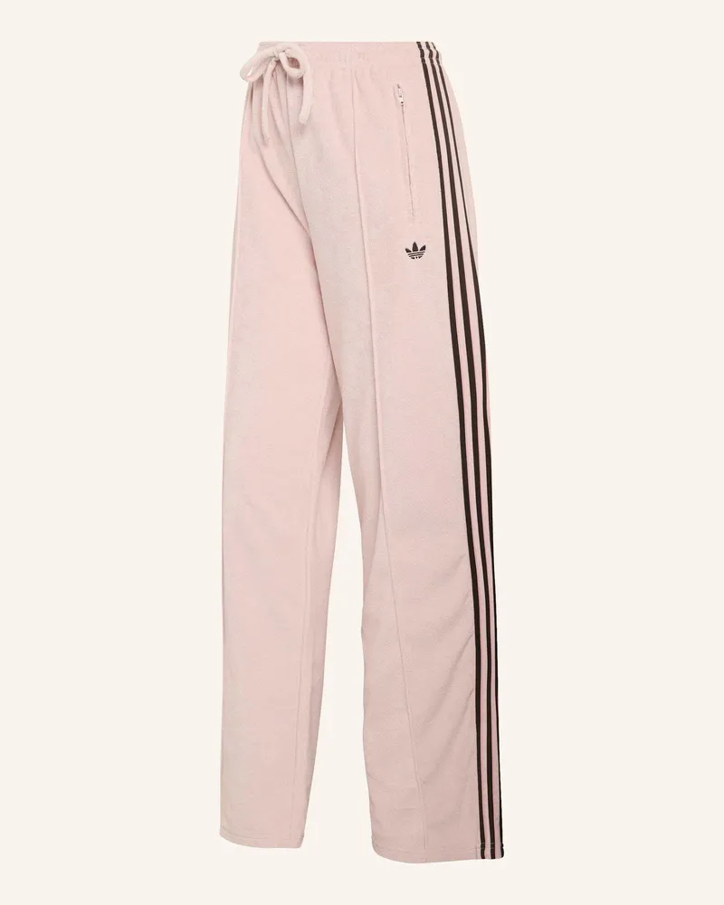 adidas Track Pants Terry Towel Firebird Aus Frottee pink Rosa