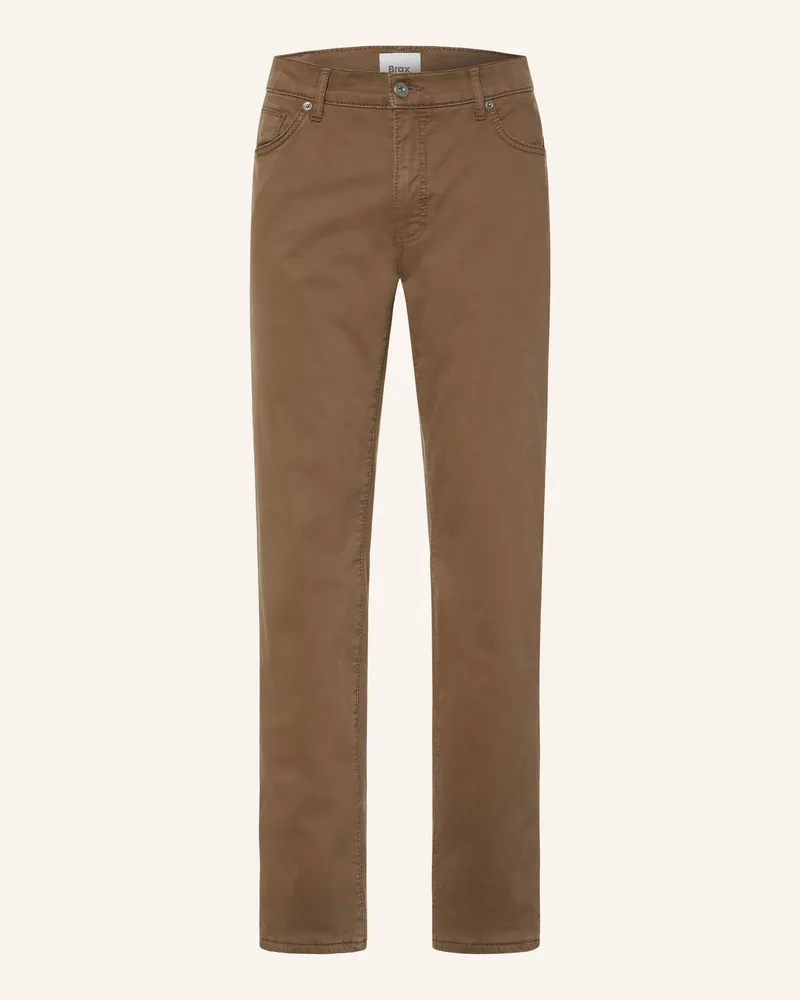Brax Hose Cadiz Straight Fit braun 54