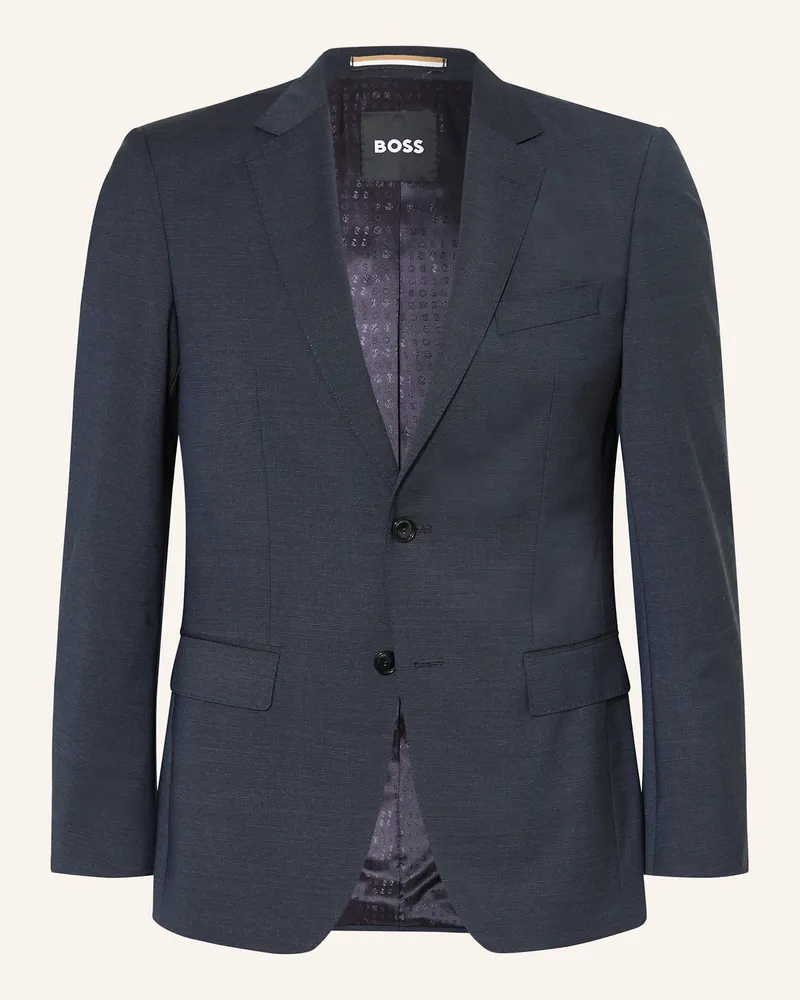 HUGO BOSS Anzugsakko Genius Slim Fit blau 404