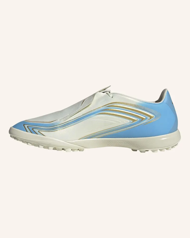 adidas f50 Messi League Fussballschuh, Kunstrasen beige Weiss