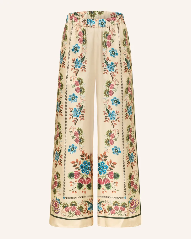 Max Mara Culotte Snack Aus Seide beige Beige