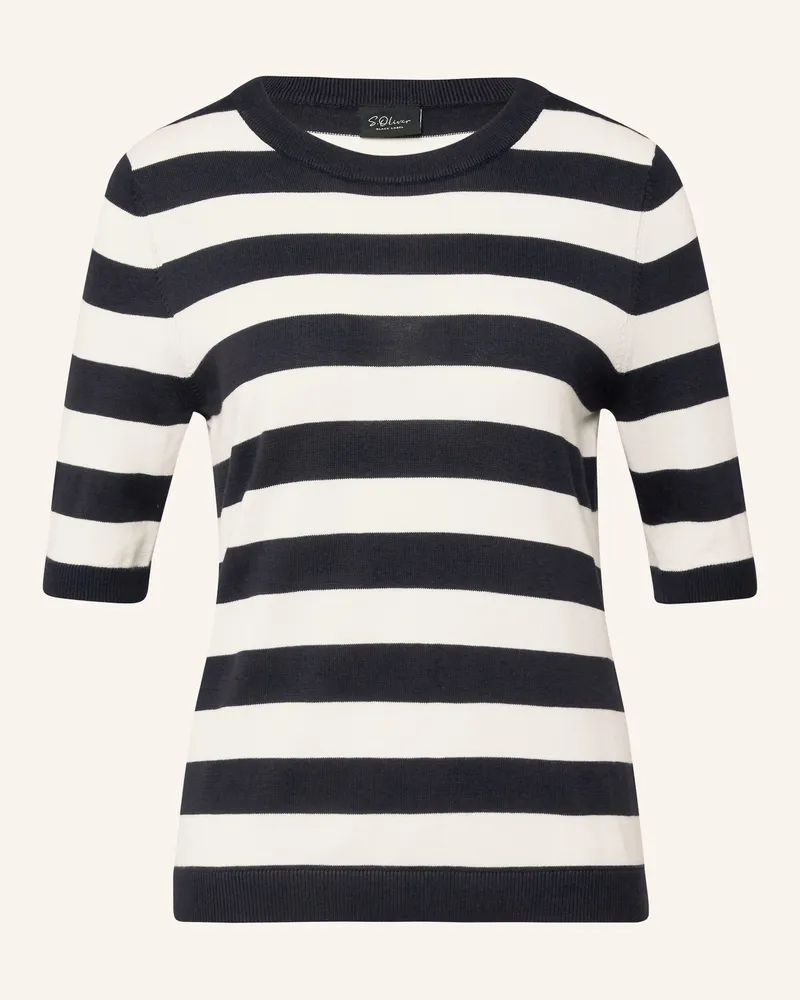 S.Oliver Strickshirt Dunkelblau