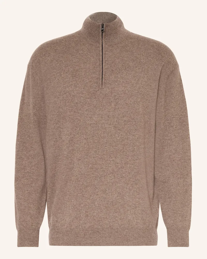 Lisa Yang Cashmere-Troyer Augustus beige Hellbraun