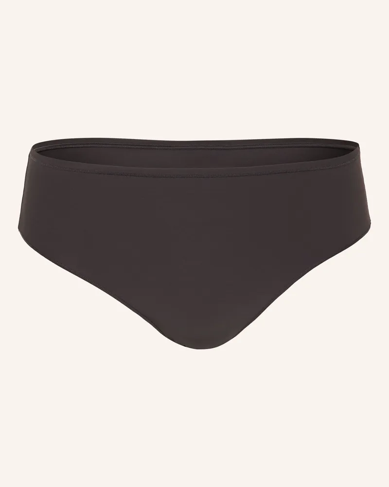 Hanro Slip Allure braun Dunkelbraun