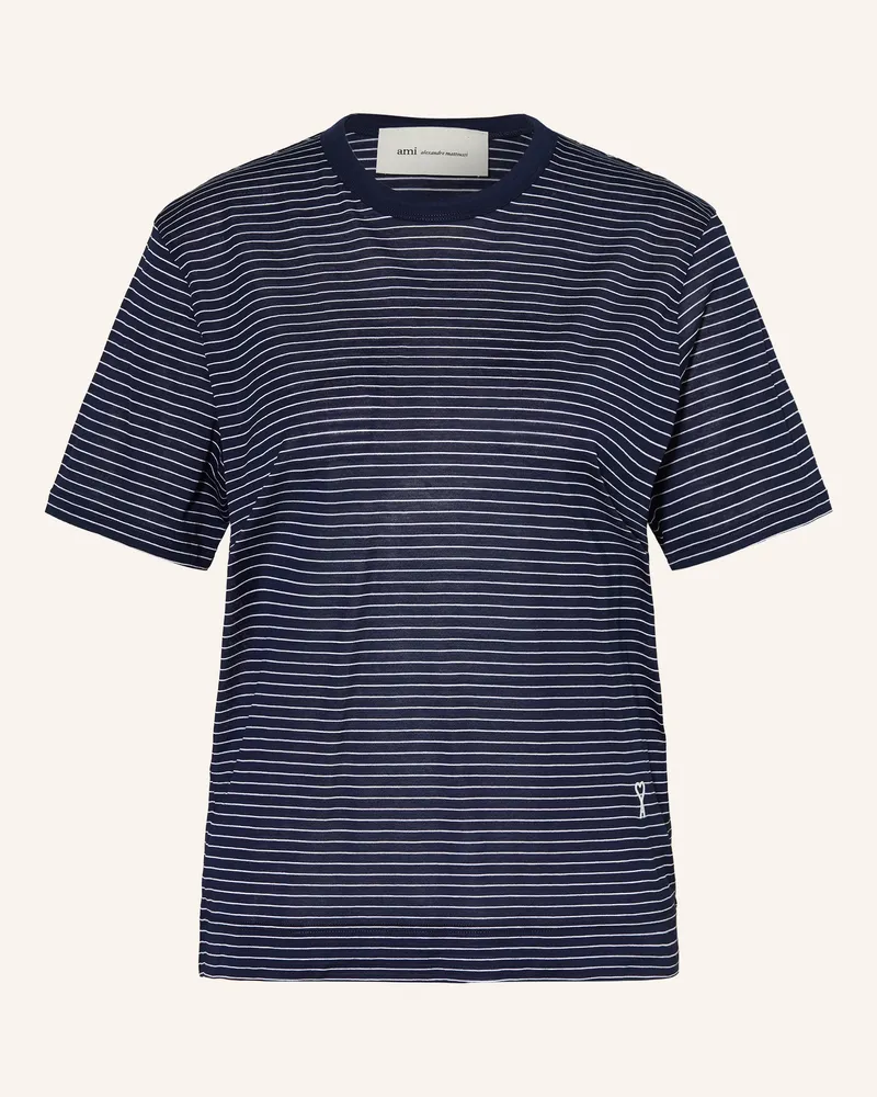 AMI Paris T-Shirt Dunkelblau