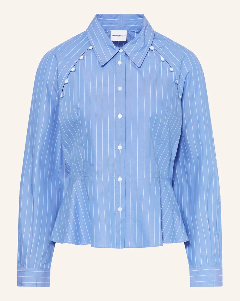 Claudie Pierlot Hemdbluse Hellblau