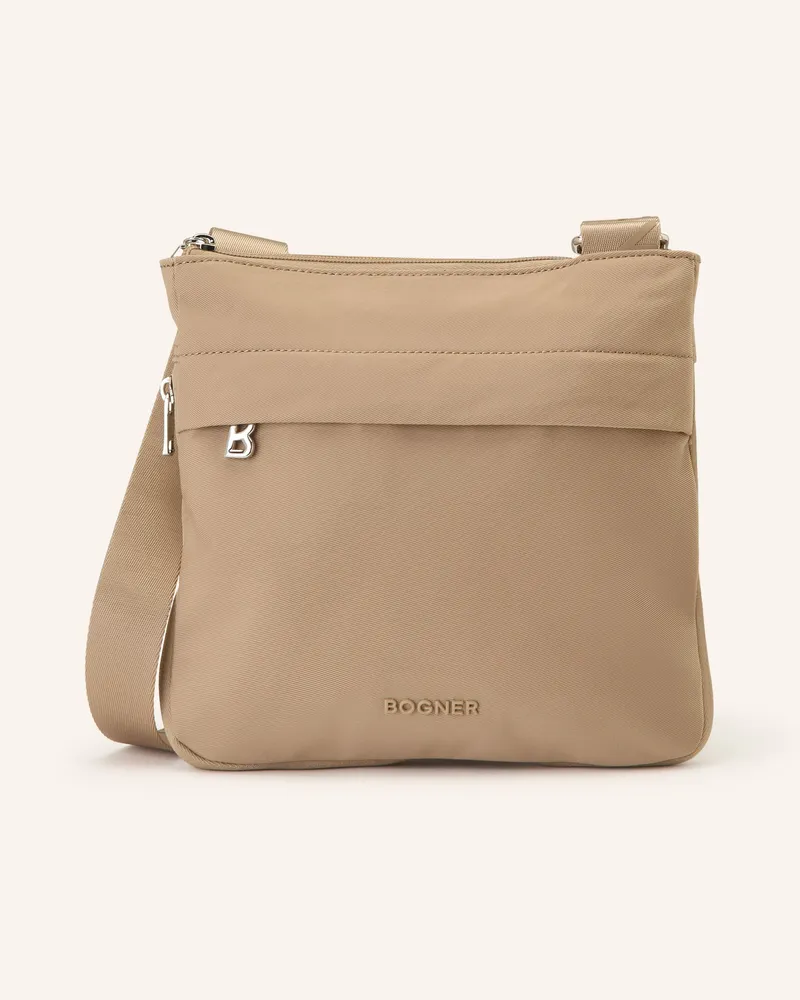 Bogner Umhängetasche beige Taupe