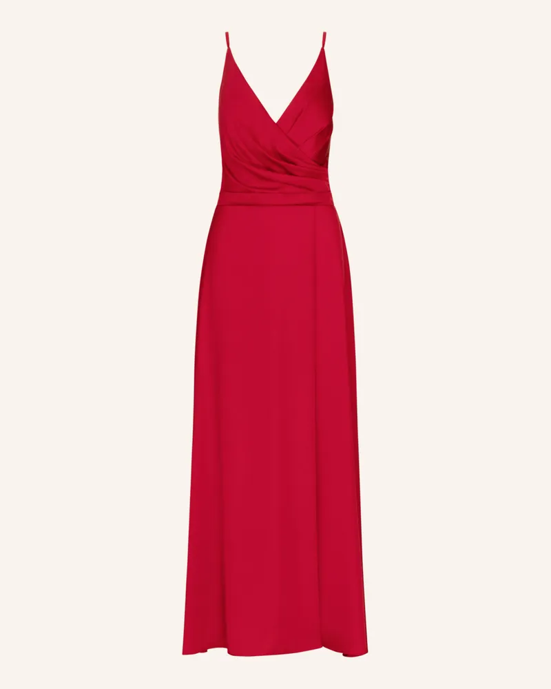 Apart Abendkleid in Wickeloptik Rot