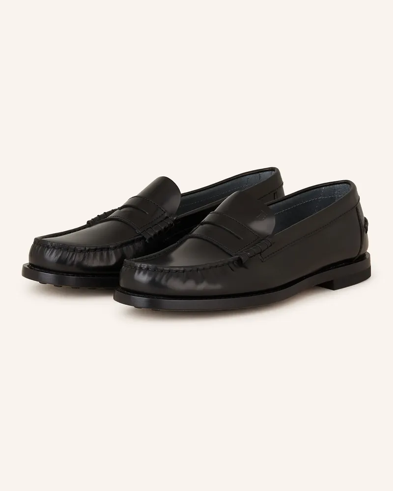 TOD'S Penny-Loafer schwarz Schwarz