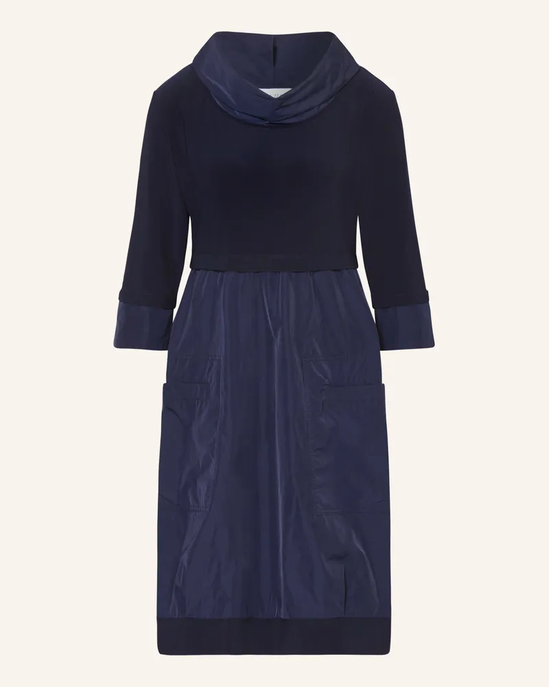 Joseph Ribkoff Kleid mit 3/4-Arm im Materialmix Schwarz