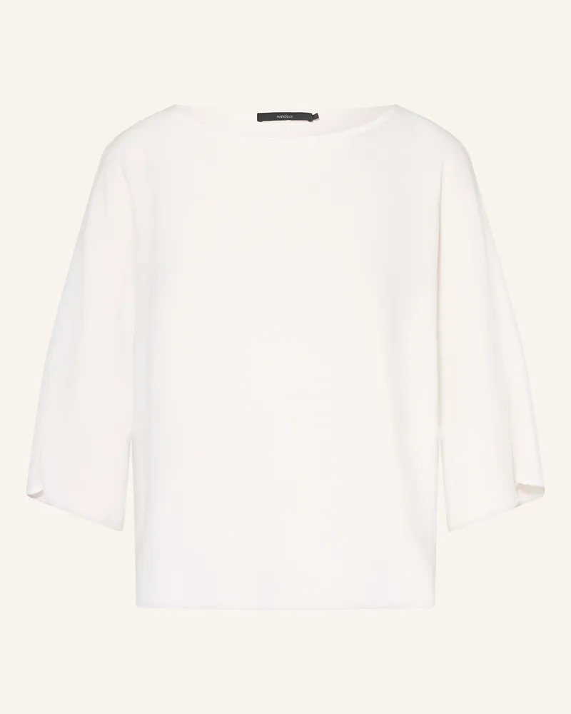 windsor. Blusenshirt mit 3/4-Arm Weiss