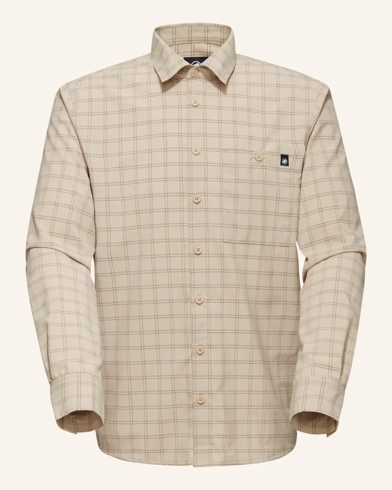 Mammut Langarmhemd LENNI SHIRT Beige