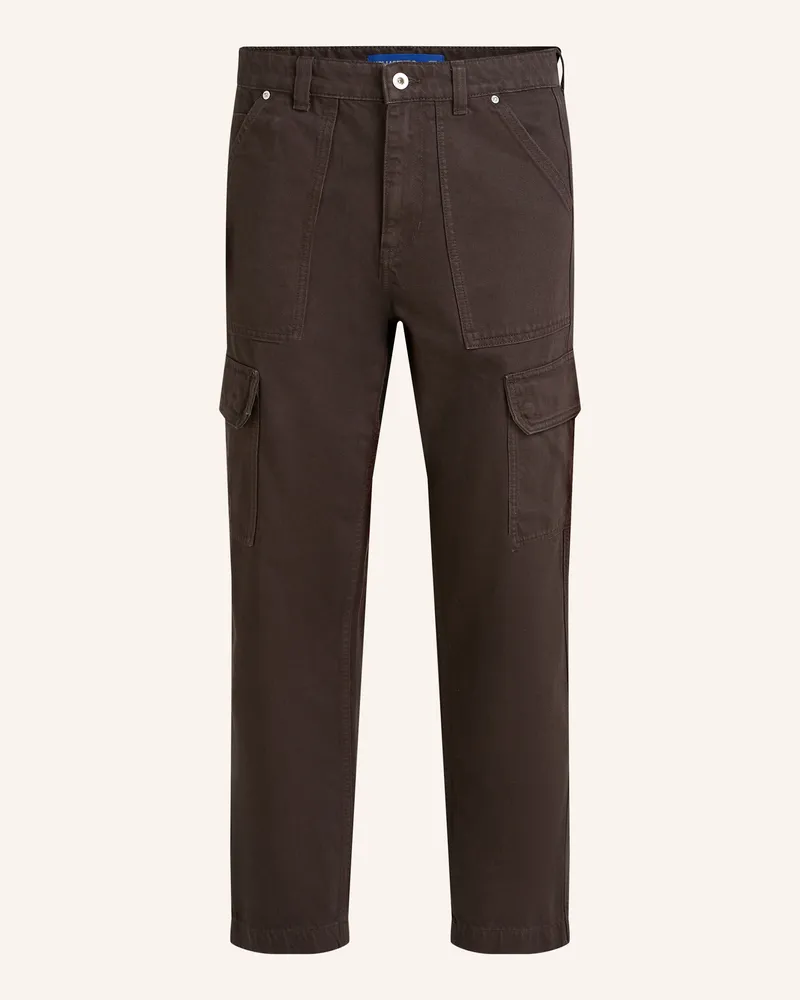 Karl Lagerfeld Hose Dunkelbraun