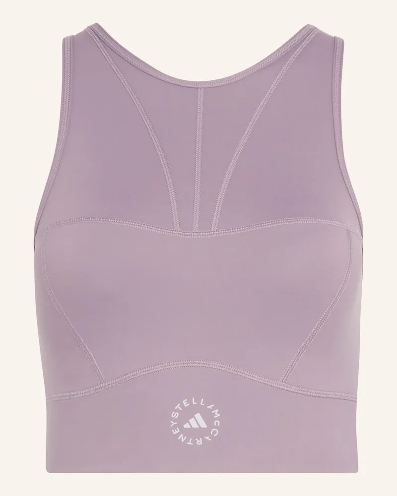 adidas Cropped-Top Adidas By Stella Mccartney lila Helllila