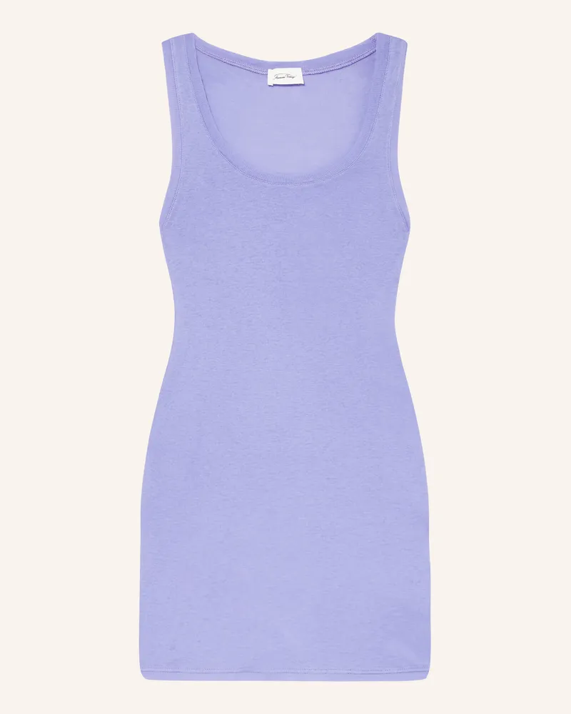 American Vintage Tanktop lila Helllila