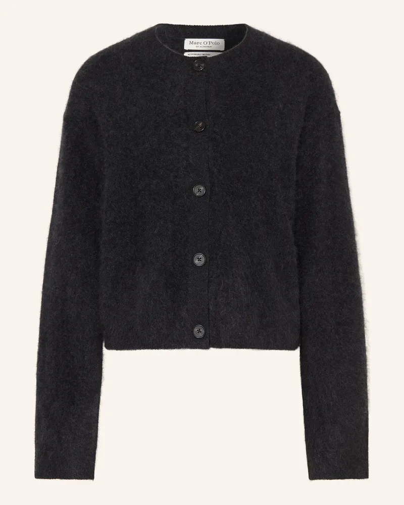 Marc O'Polo Strickjacke grau Dunkelgrau