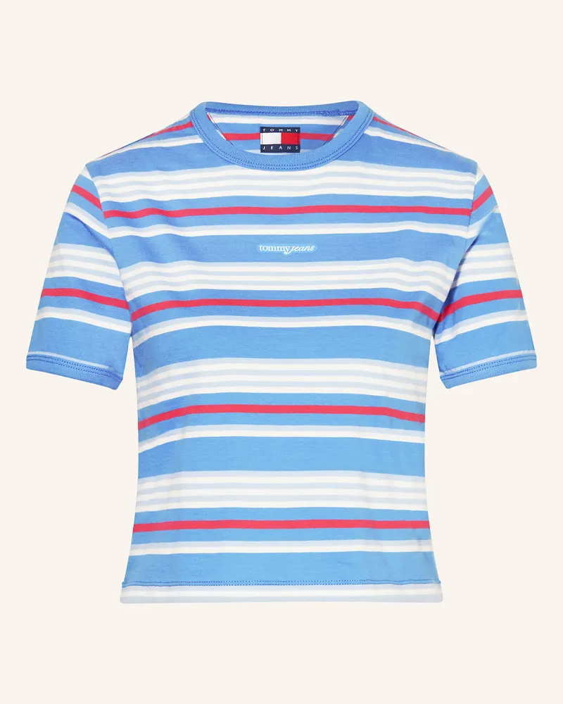 Tommy Hilfiger Cropped-Shirt Blau