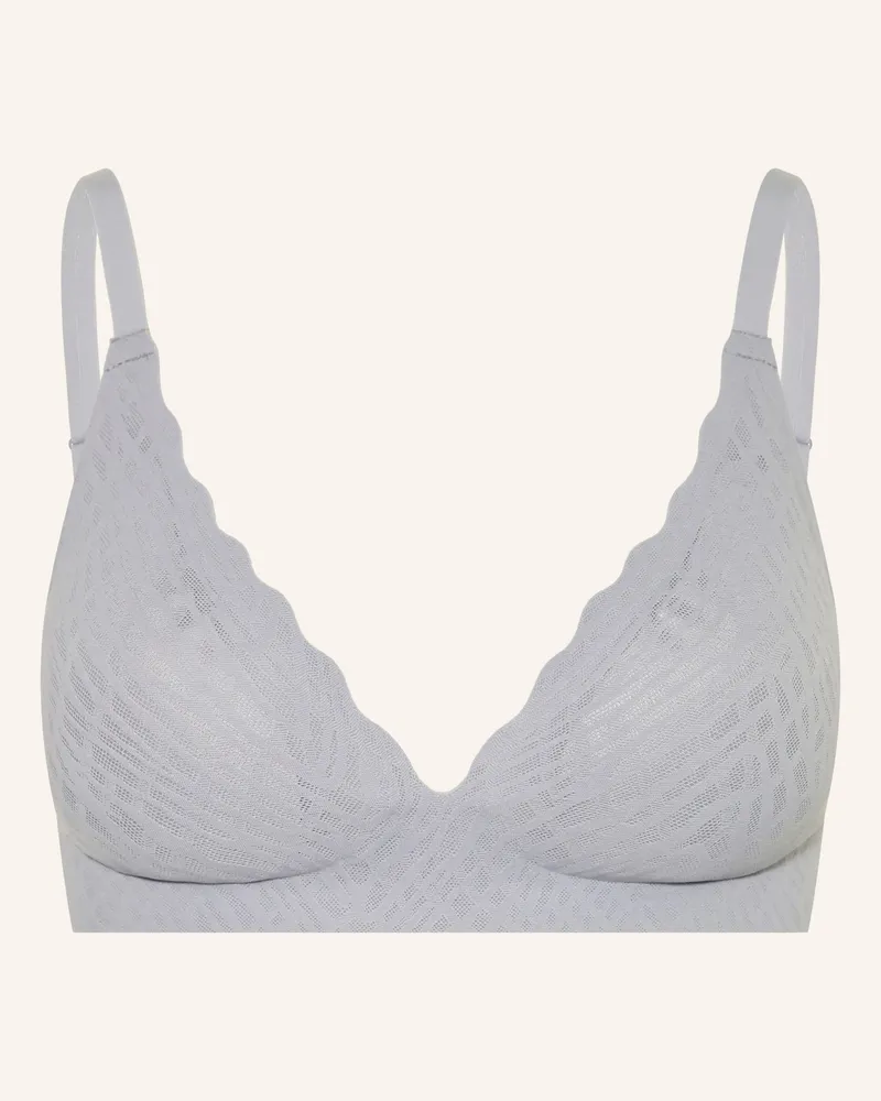 Sloggi Triangel-BH ZERO FEEL BLISS Blaugrau
