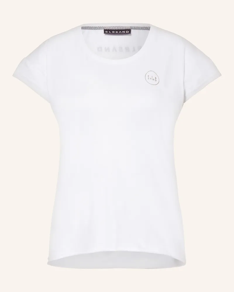 ELBSAND T-Shirt RAGNE Weiss