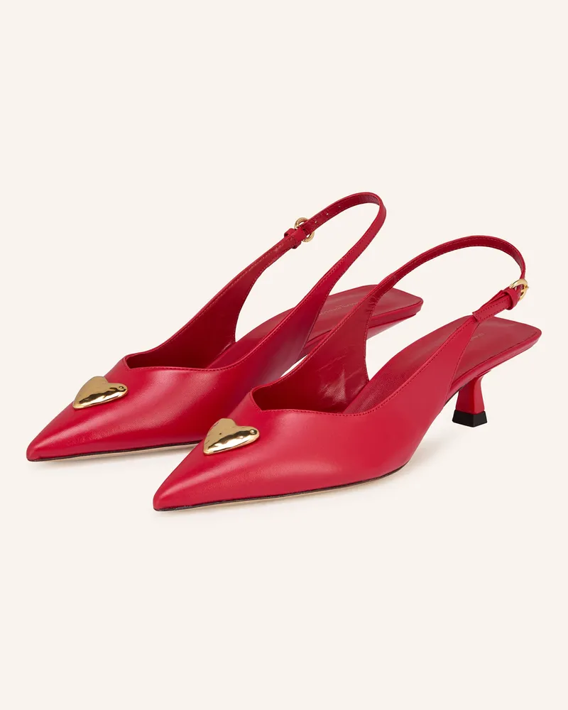 Claudie Pierlot Slingpumps rot Rot
