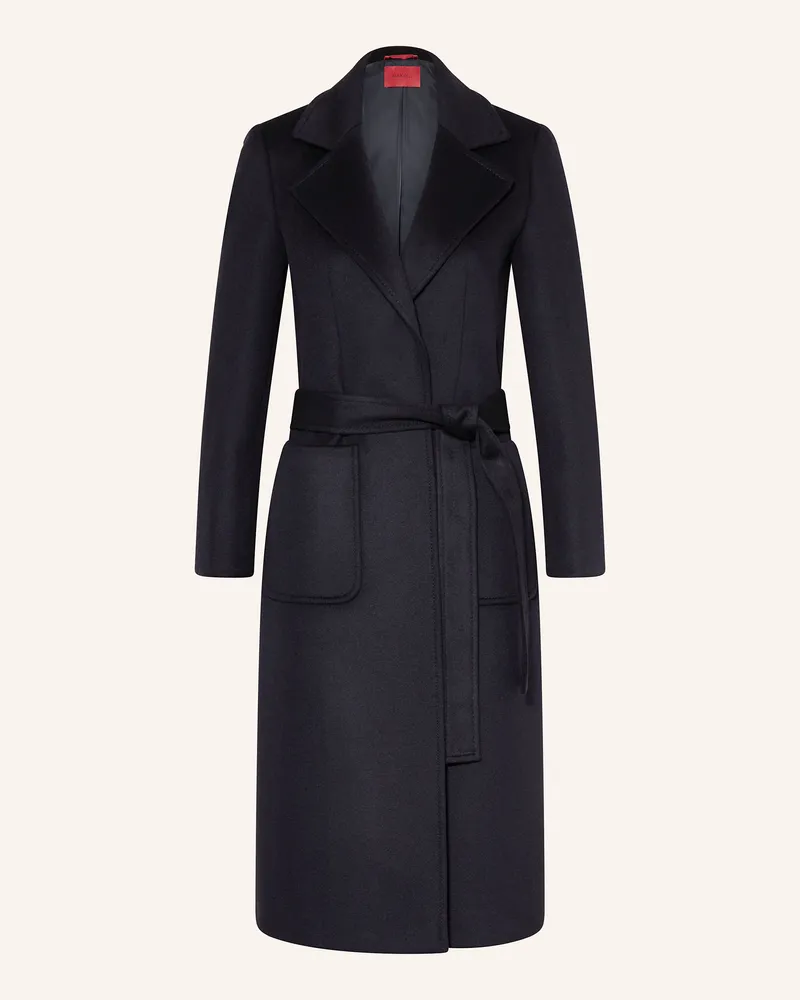 MAX&Co. Wollmantel RUNAWAY Dunkelblau