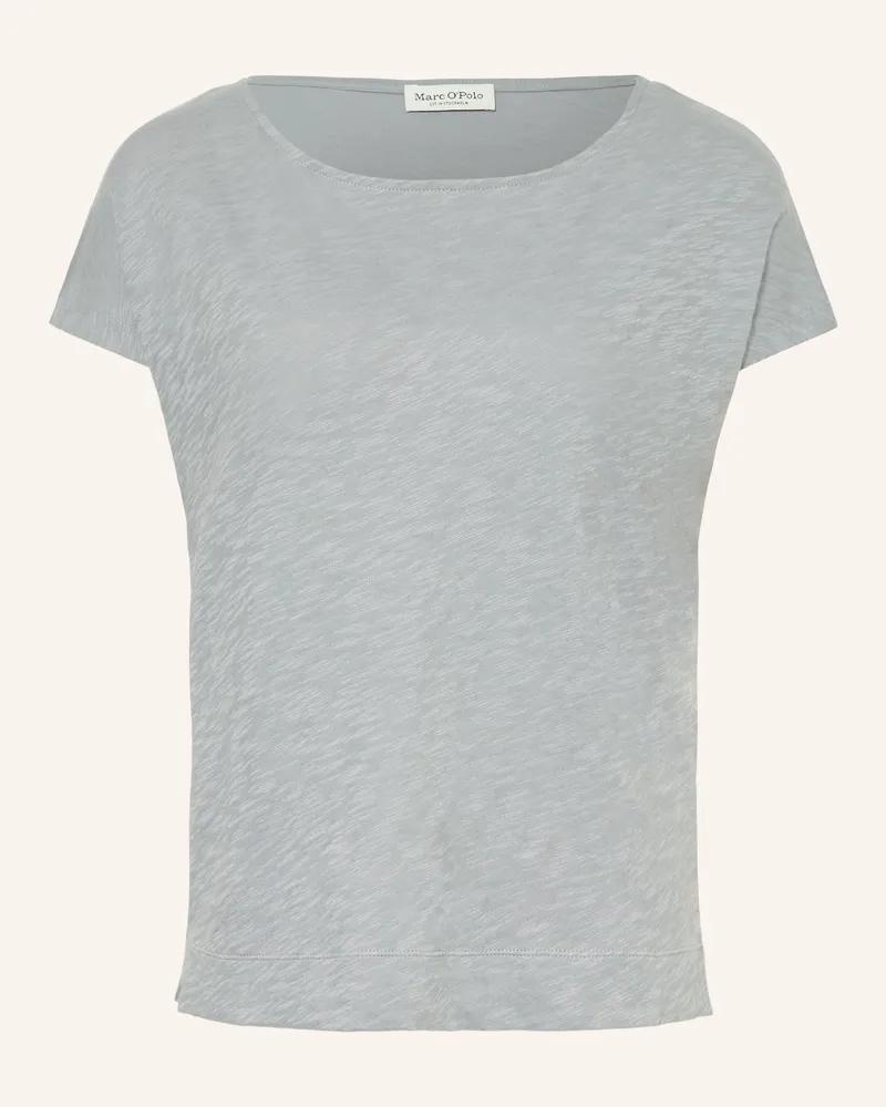 Marc O'Polo T-Shirt blau Blaugrau