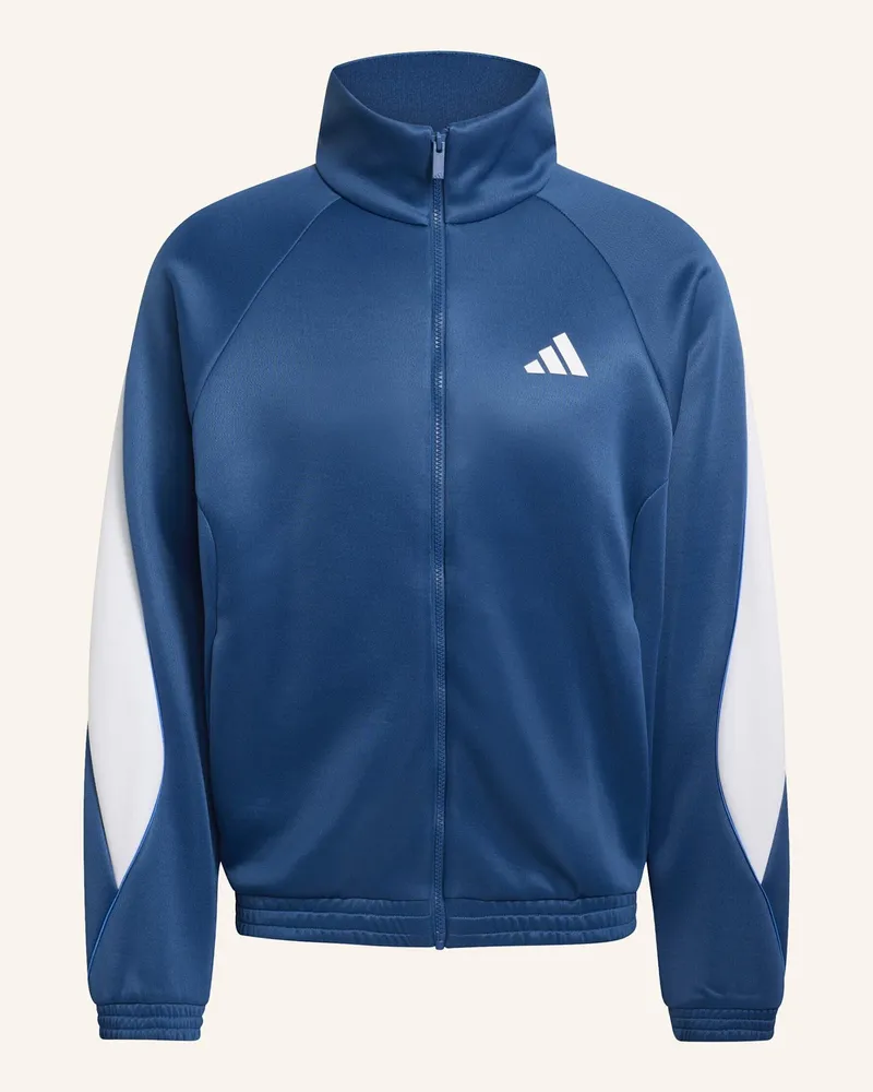 adidas Stadium Trainingsjacke blau Petrol
