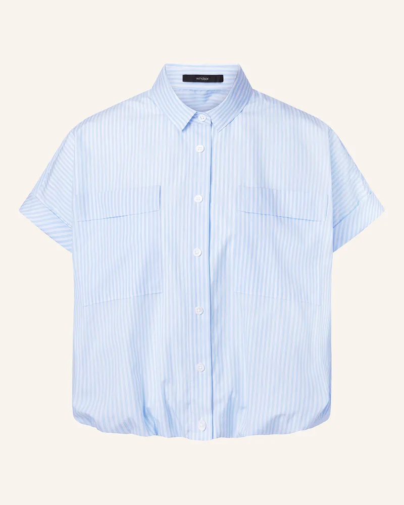 windsor. Hemdbluse Hellblau