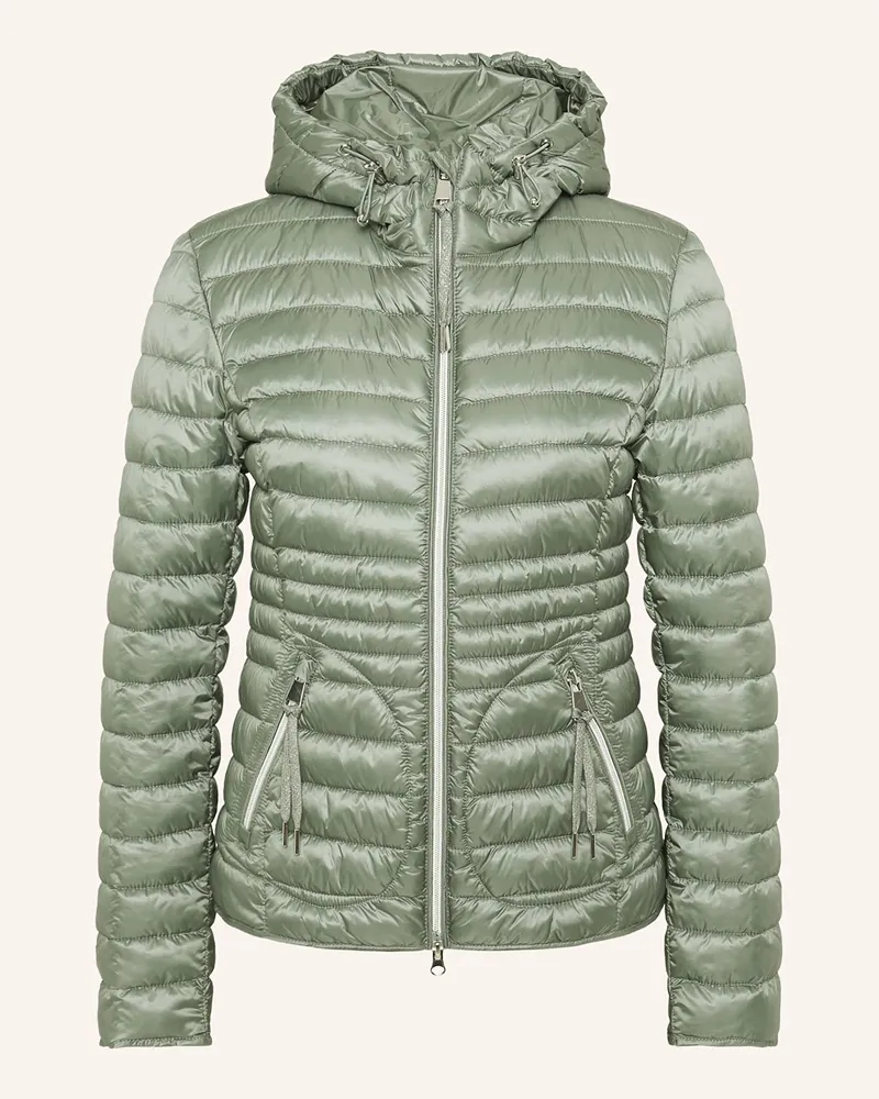 Cartoon Steppjacke Grün