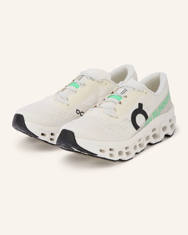 ON Laufschuhe Cloudmonster 3 beige Weiss