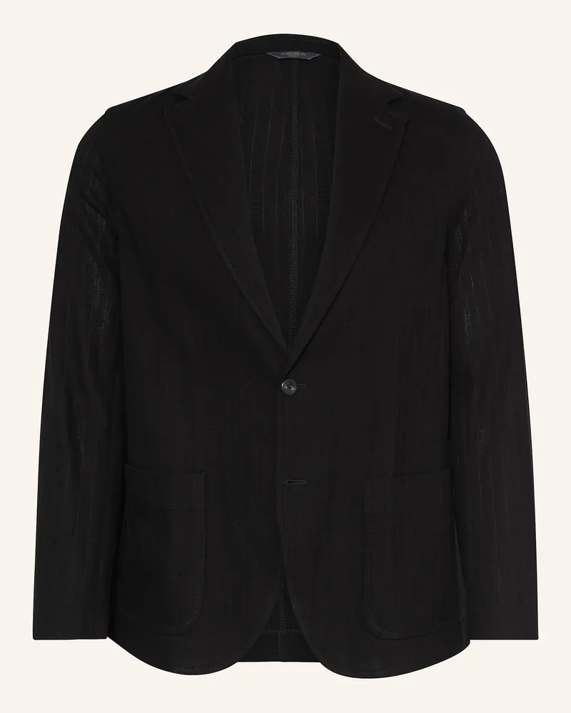 CIRCOLO 1901 Stricksakko Regular Fit Schwarz