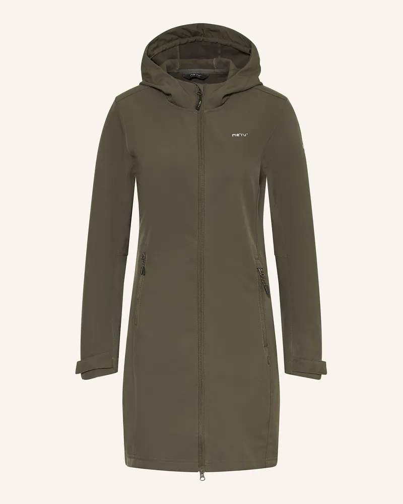 me°ru' Softshell-Mantel TOULOUSE Khaki