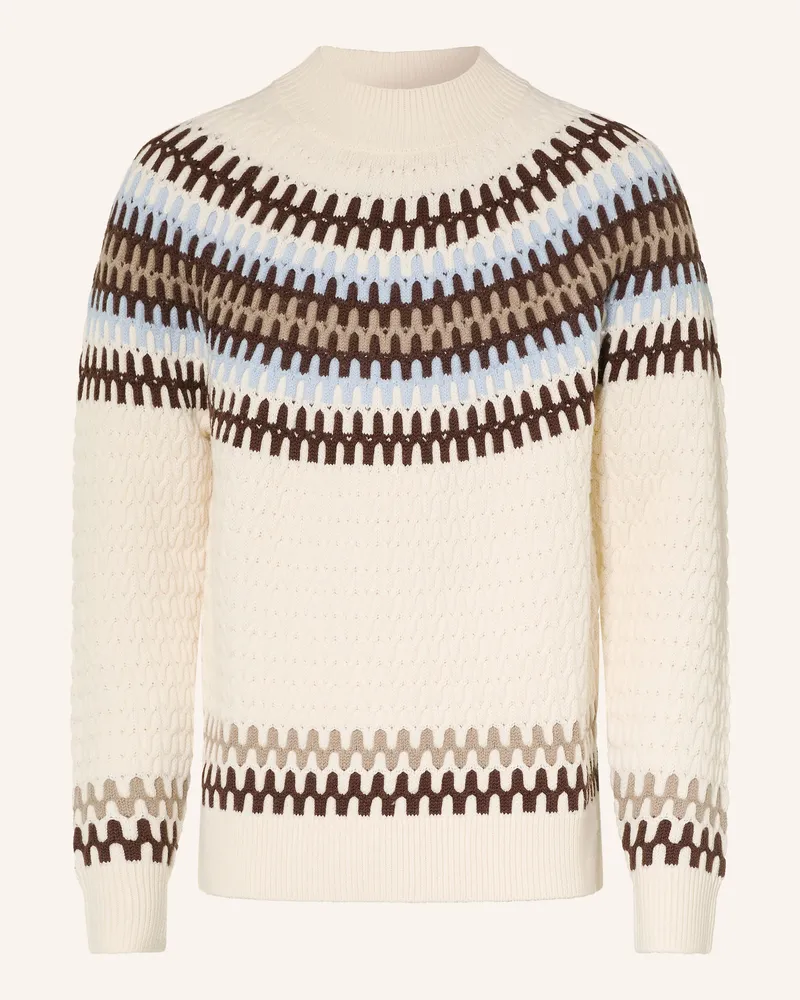 HUGO BOSS Pullover Fiotto weiss Weiss