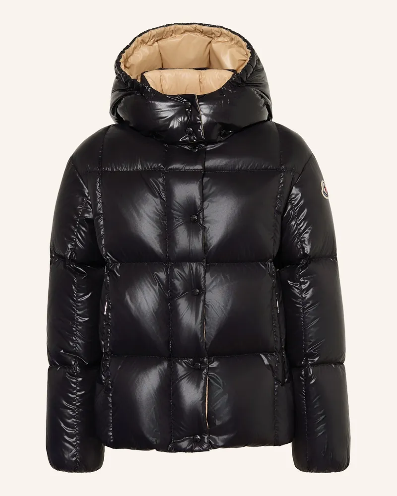Moncler Daunenjacke Parana Mit Abnehmbarer Kapuze schwarz Schwarz