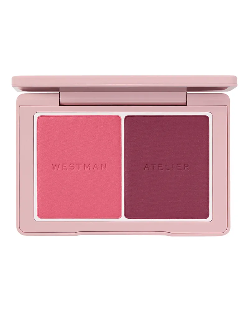 WESTMAN ATELIER Baby Cheeks Powder Blush Duo Rouge Fizz