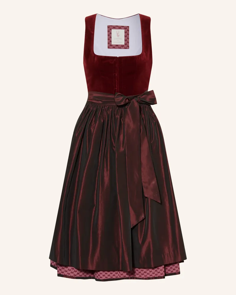 Johann & Johanna Dirndl rot Dunkelrot