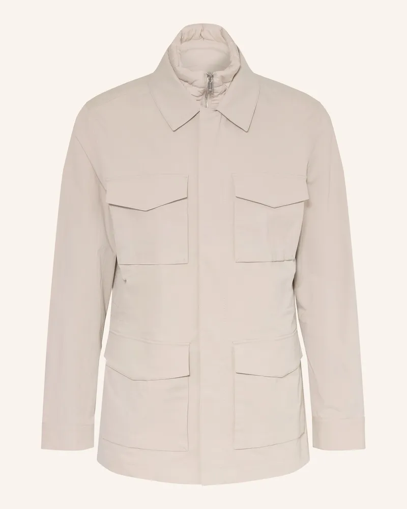 Reiss Fieldjacket BRYSON mit herausnehmbarer Blende Beige