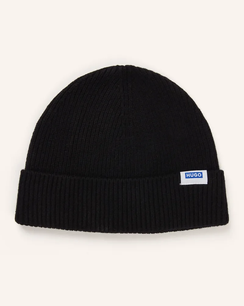 HUGO BOSS Mütze Xiav schwarz Schwarz